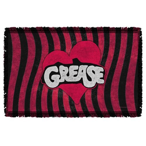 Grease Groove Woven Tapestry Throw Blanket